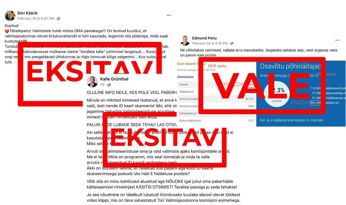 Распространяемые накануне любых выборов заведомо ложные измышления способствуют появлению сомнений в честности выборов.