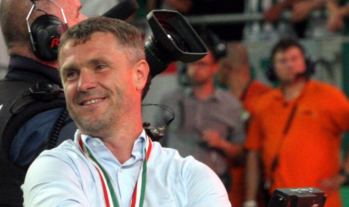 Serhiy Rebrov viis 2020. aastal Ferencvarose Ungari meistriks