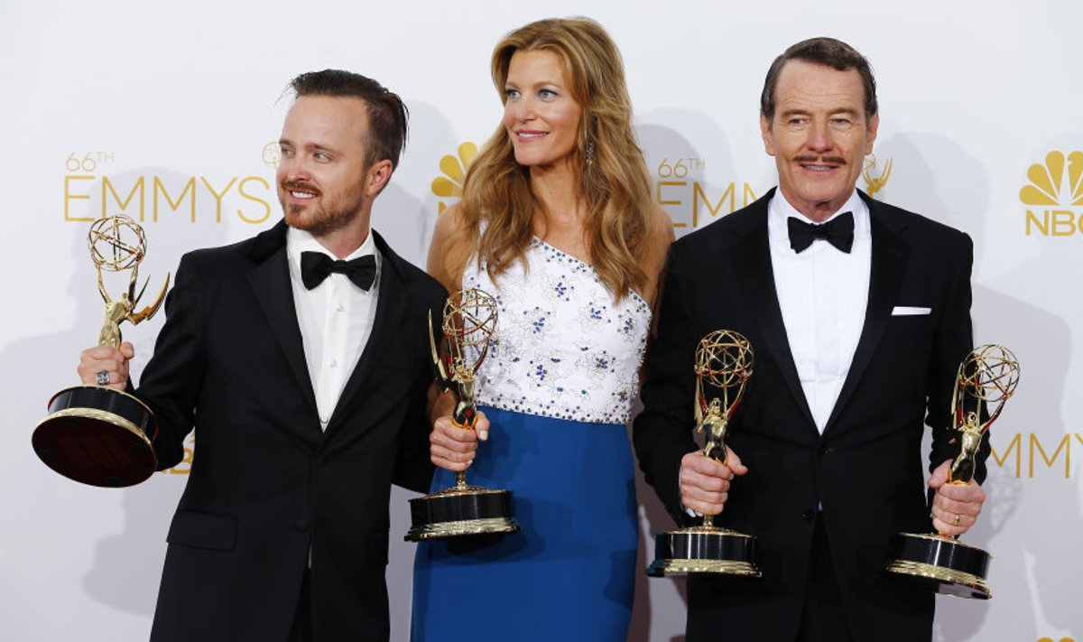 Emmydel võidutsenud "Breaking Bad"-i näitlejad