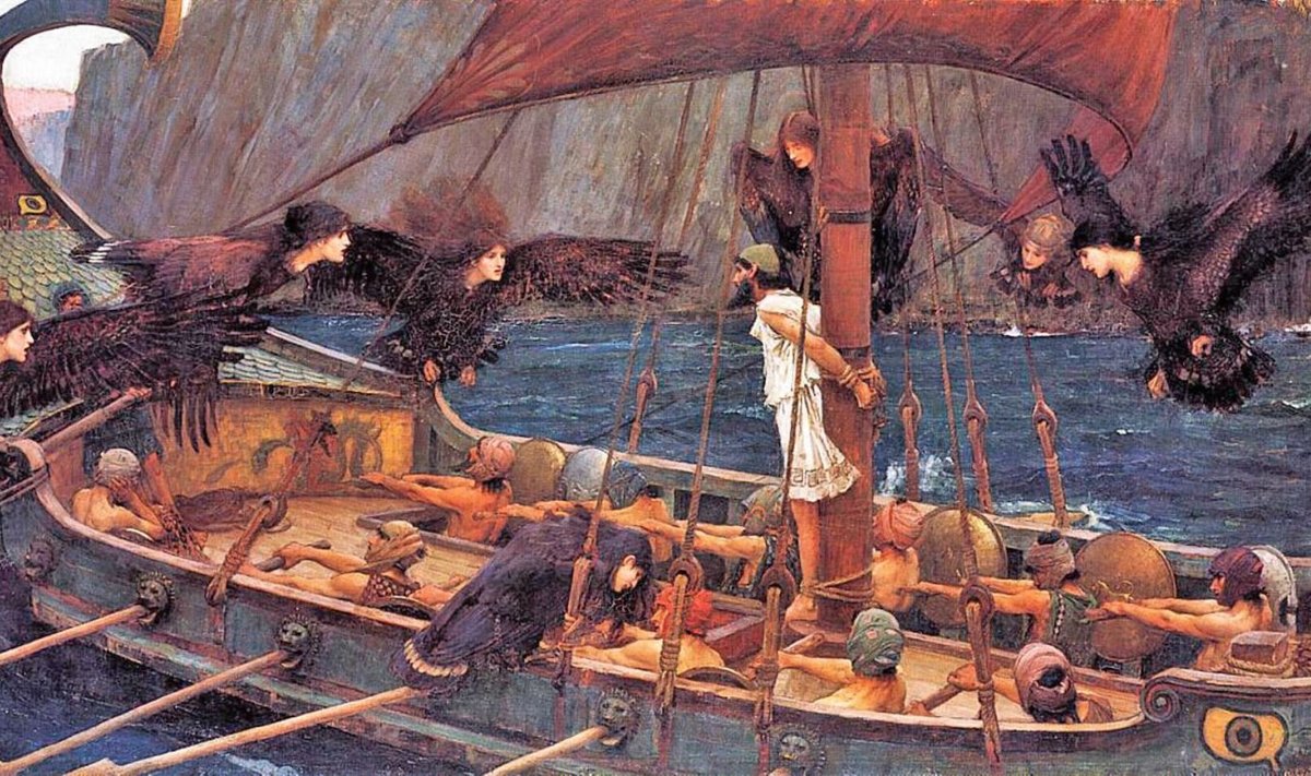 Vinci oletab, et sireenide laul, mida Odysseus kuulis, oli tegelikult hoopis Läänemere lainete laksumine. (Foto: Wikimedia Commons)