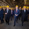 FOTOD | Läti president külastas Mäos asuvat lätlaste tehast ja arutles tööjõuprobleemide üle. Sisserände küsimus on mõlemas riigis teravalt üleval