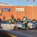 Эстонские полицейские попали в аварию в Каунасе