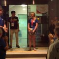 DELFI VIDEO: Eesti delegatsioon õnnitles universiaadi sportlaskülas meie medalivõitjat