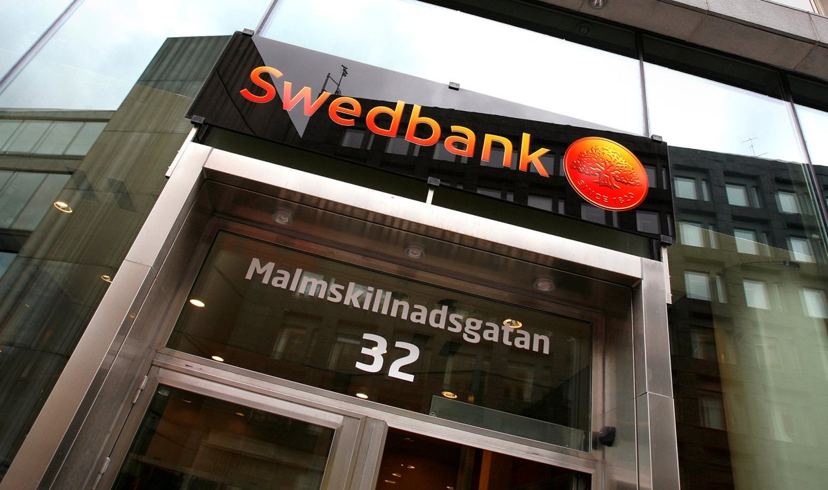 Swedbanki kontor Stockholmis
