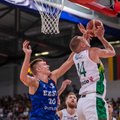 BLOGI JA FOTOD | Suve parima mängu teinud Eesti korvpallikoondis kaotas Leedule kahe punktiga