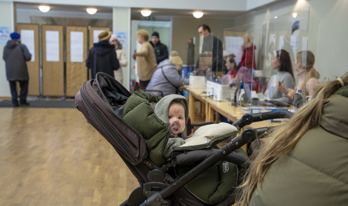 Nõmme kultuurikeskuse valimisjaoskond on olnud üsna populaarne paik.