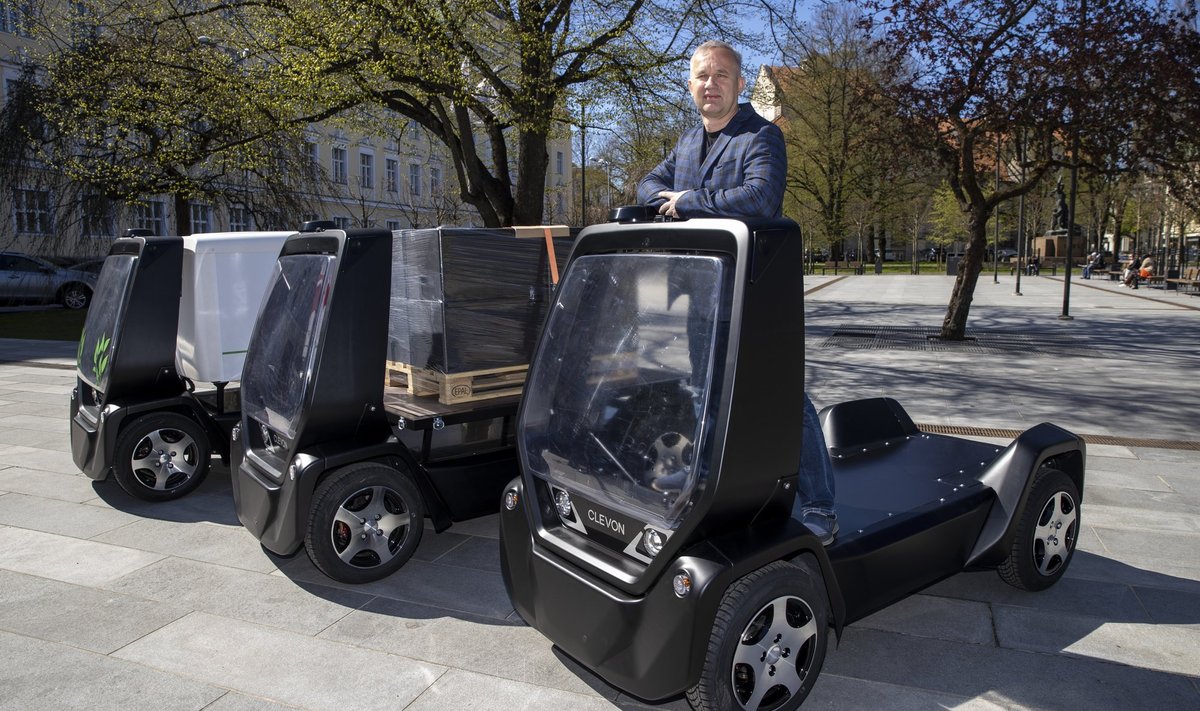 Clevon arendab autonoomseid sõidukeid.