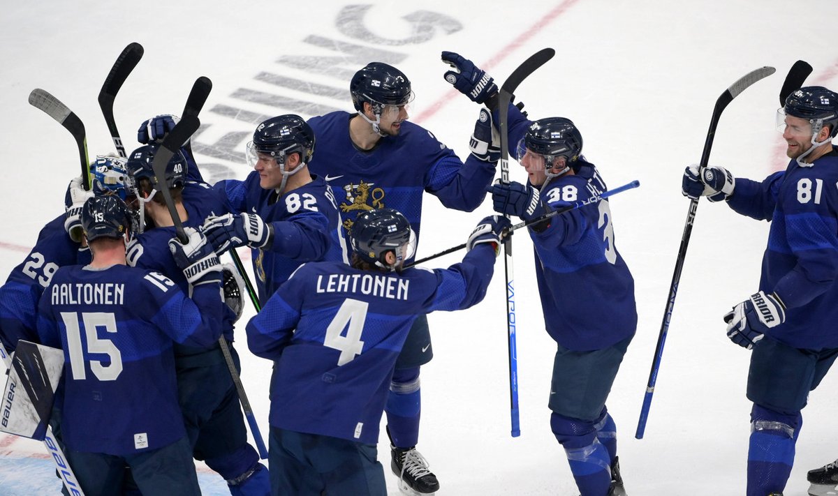 Soome jäähokikoondises on pühapäeval võimalus võita riigi esimene kuld olümpialt jäähokis.