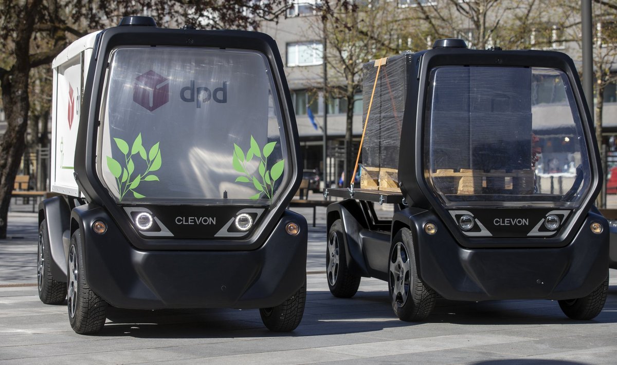 Cleveron Mobility tutvustas autonoomseid sõidukeid