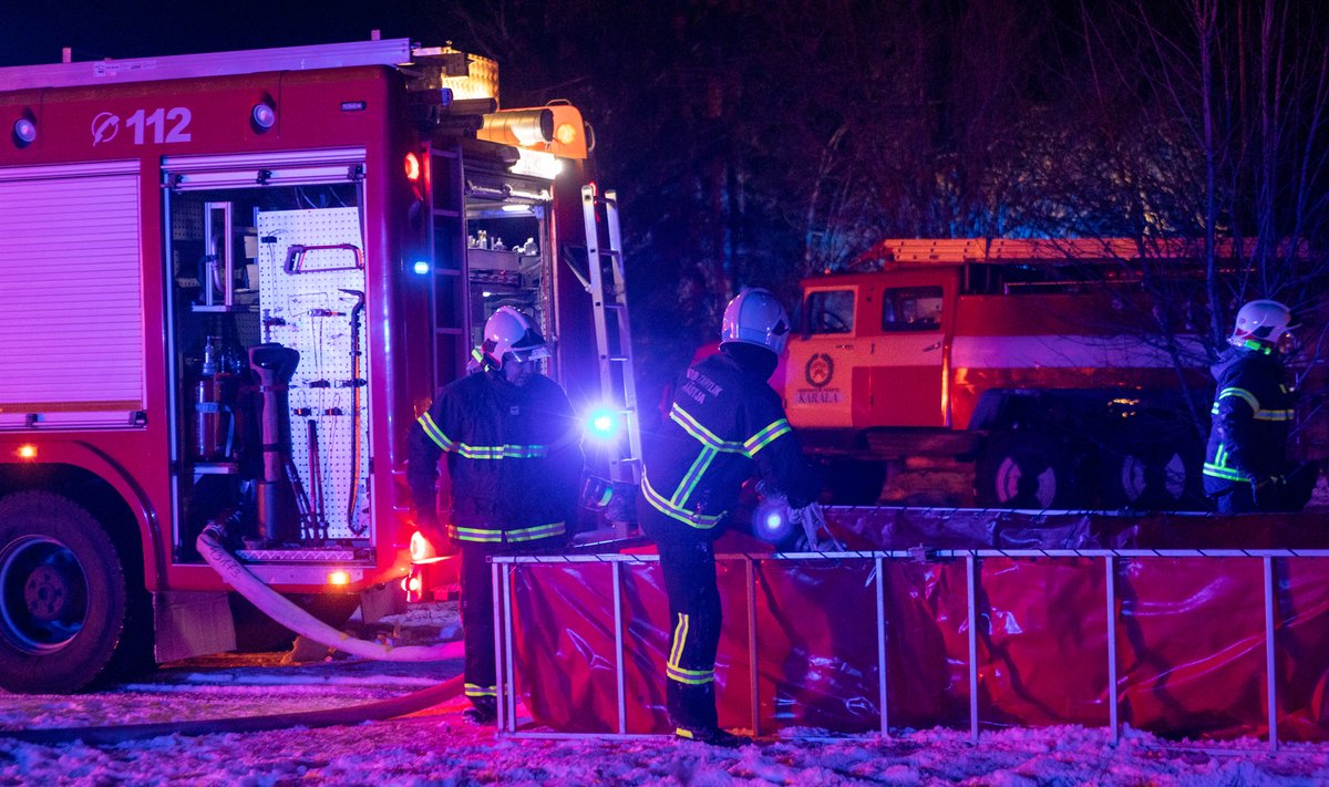 Tulekahju Saaremaal, Üru külas