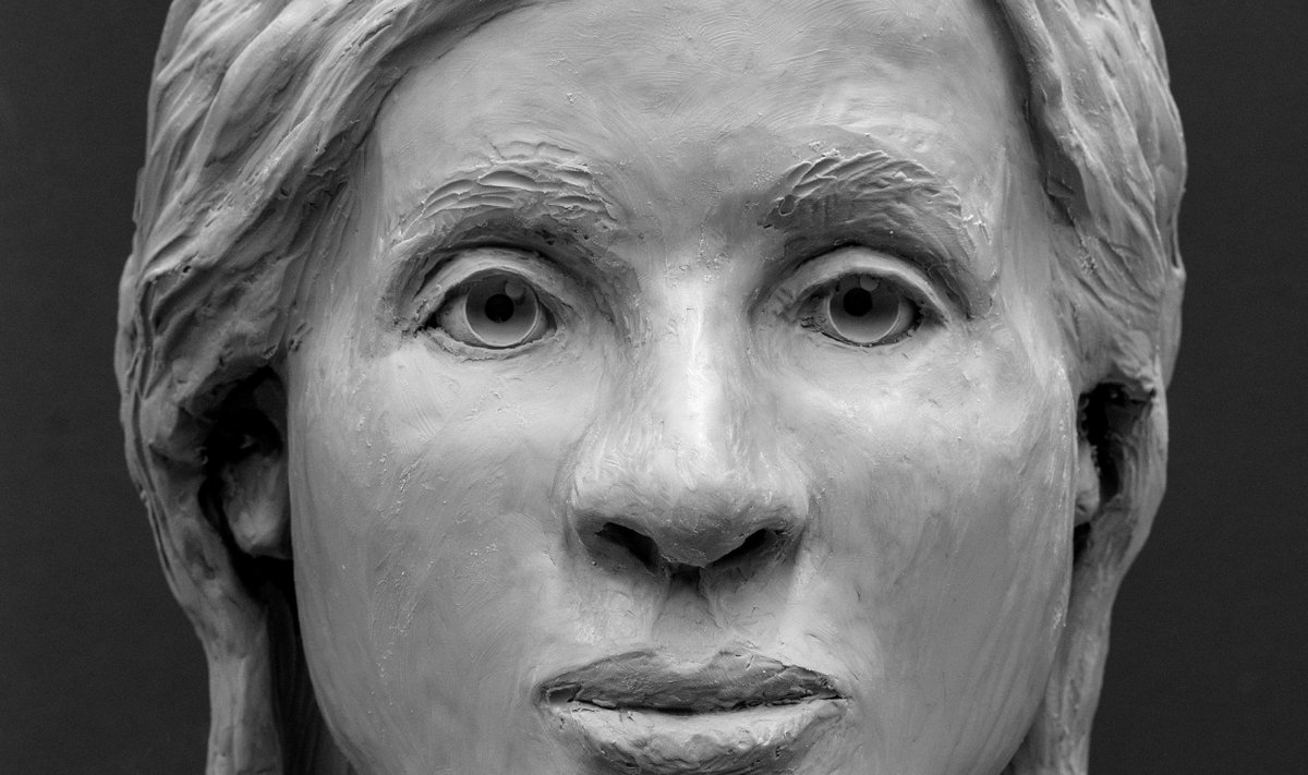 KES TUNNEB? Nõmmelt tapetuna leitud naise 3D pea kujutis. 