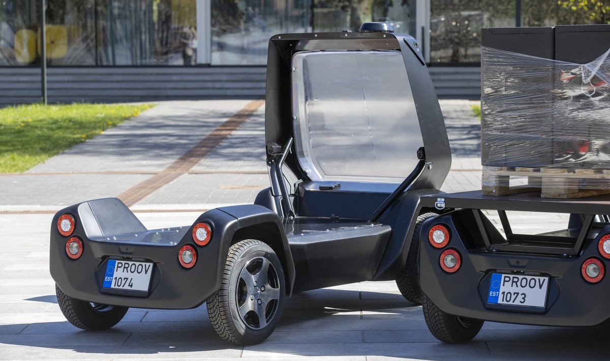 Cleveron Mobility autonoomsed sõidukid.