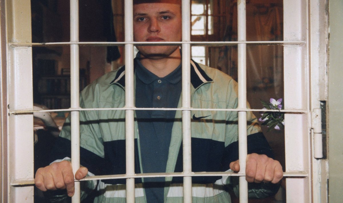 "РИСК РЕЦИДИВА СНИЗИЛСЯ В ДОСТАТОЧНОЙ МЕРЕ": Ромео Калда в Таллиннской центральной тюрьме в 2000 году. 