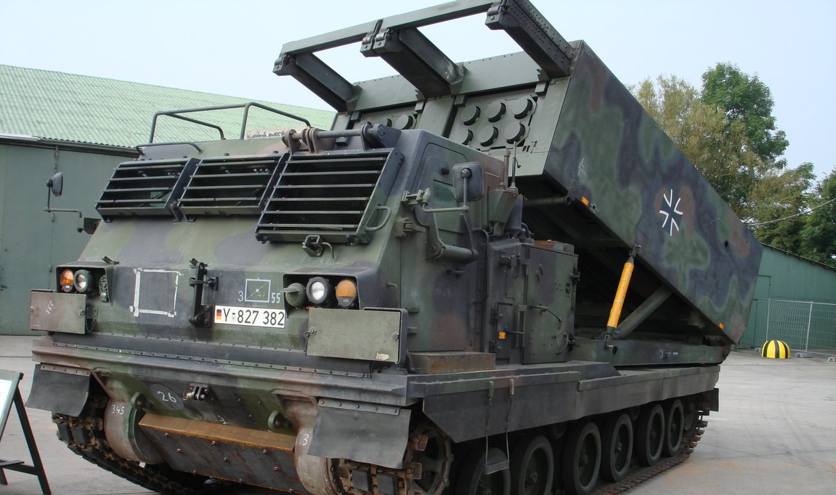Sakslaste MARS, mis on versioon ameeriklaste raketiheitjast M270