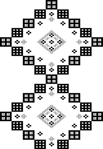 Hispaania tikandile on iseloomulikud geomeetrilised ornamendid.