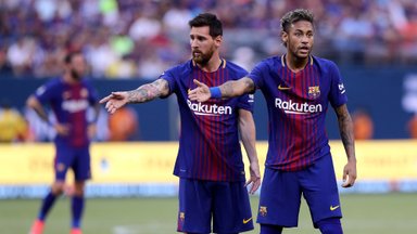 Neymari naasmine koju ja Lionel Messi suur prooviesinemine