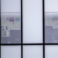 DELFI FOTOD | Superministeeriumi aknaid katvad improviseeritud kardinad vahetatakse ruloode vastu kuu aja pärast