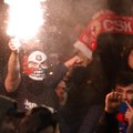 ВИДЕО | После матча с "Зенитом" были задержаны сотни болельщиков ЦСКА