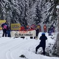 VIDEO | Skandaal Lillehammeri MK-l: kliimaaktivistid tormasid suusarajale ja põhjustasid kaose