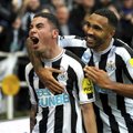 Kuuenda järjestikuse võidu võtnud Newcastle tõusis Premier League'is teiseks