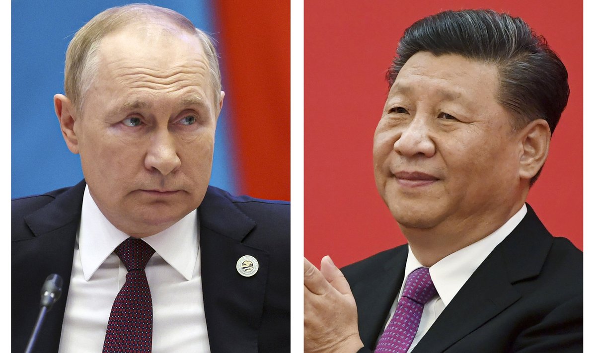 Владимир Путин и Си Цзиньпин