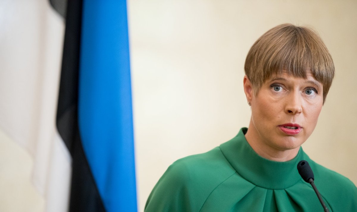 Президент Эстонии Керсти Кальюлайд в молодости