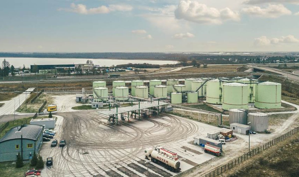Terminal Oilil on nüüd vedelkütuste terminal ka Tallinna külje all.