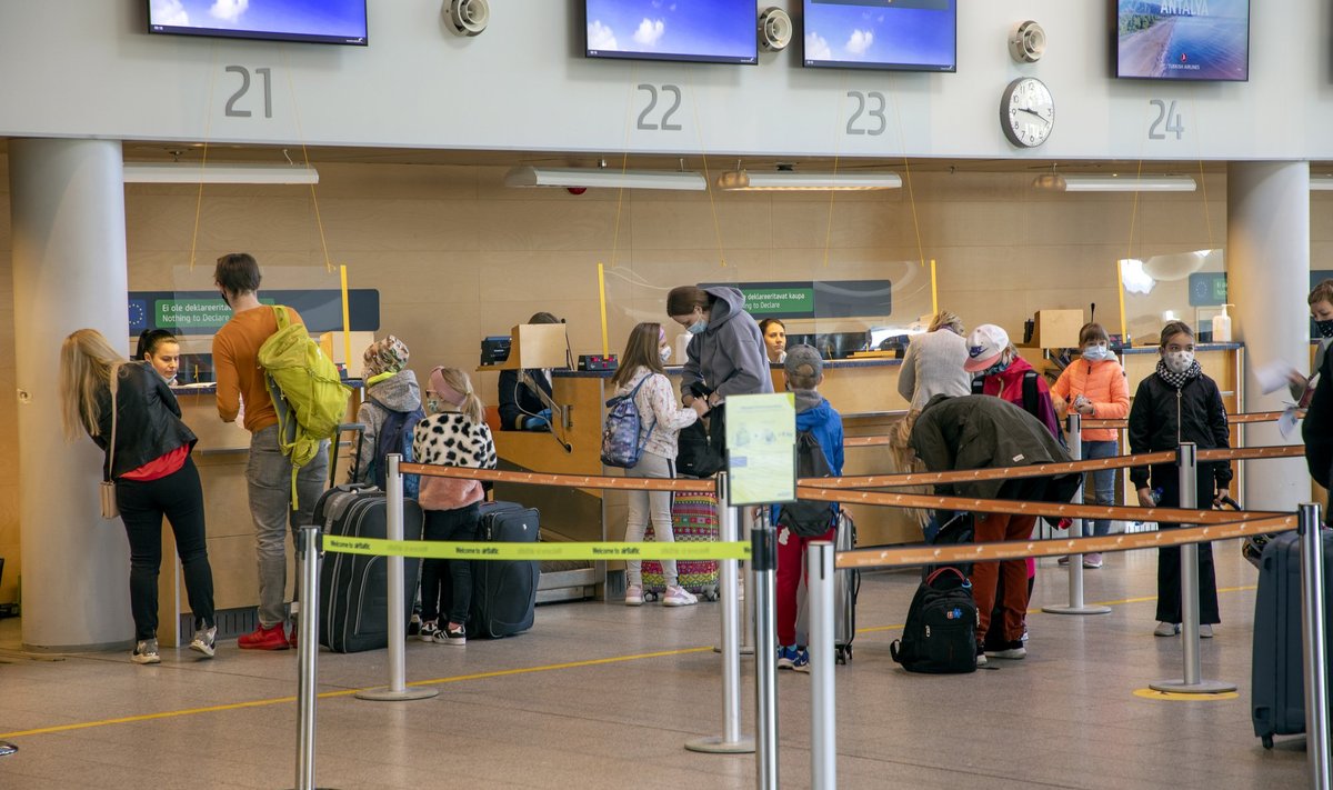 Tallinna Lennujaam, reisijad