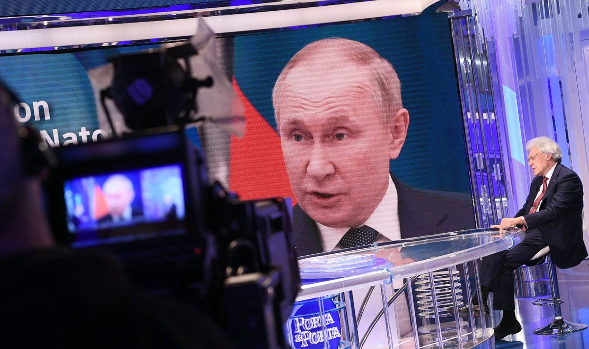 Putin Vene telekanalil