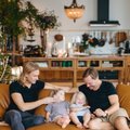 ФОТО | Бизнесмены и отцы двойняшек Март Хабер и Тайво Пиллер переехали в роскошную квартиру в центре Таллинна