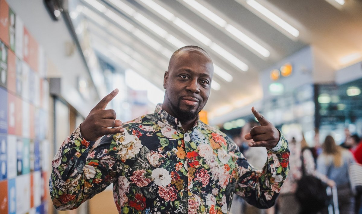 Wyclef Jean saabus Tallinna