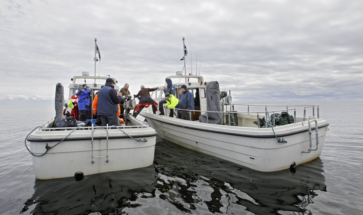 Keskkonnainspektorid kontrollisid kalapüüki Peipsil