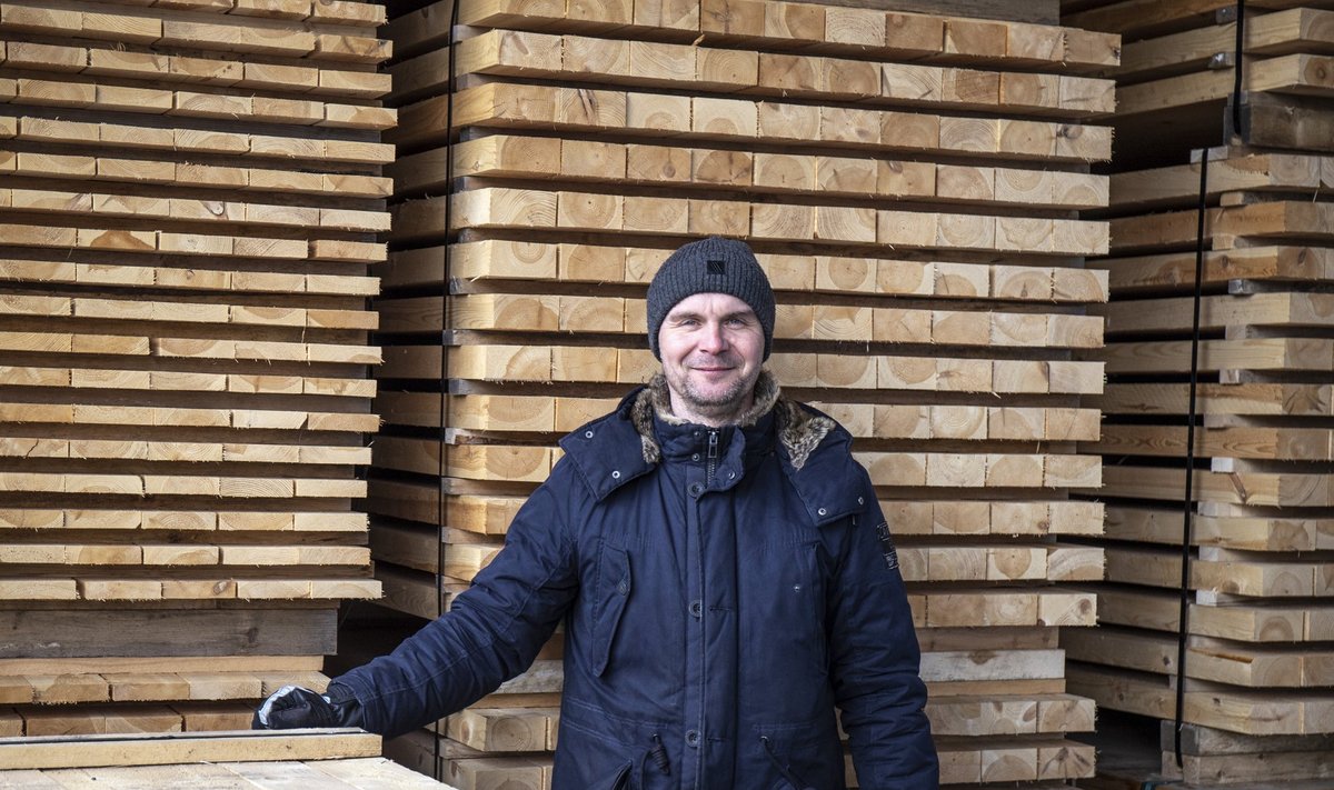 Espaki puiduvaldkonna juht Janno Tamme tõdes, et odavamaks puit enam ei lähe.