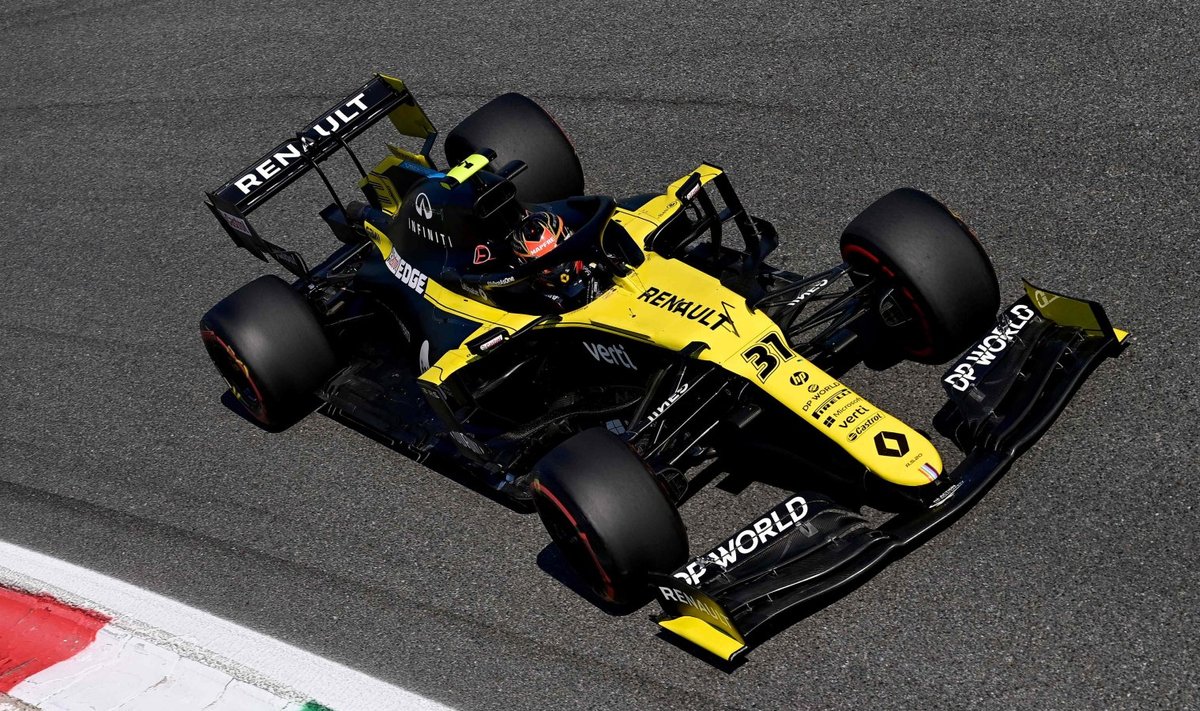 Esteban Ocon Renault' roolis.