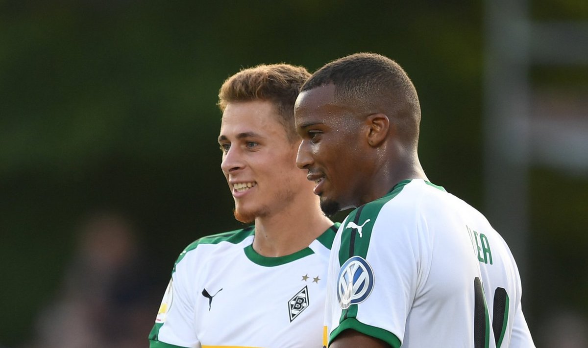 Thorgan Hazard ja Alassane Plea