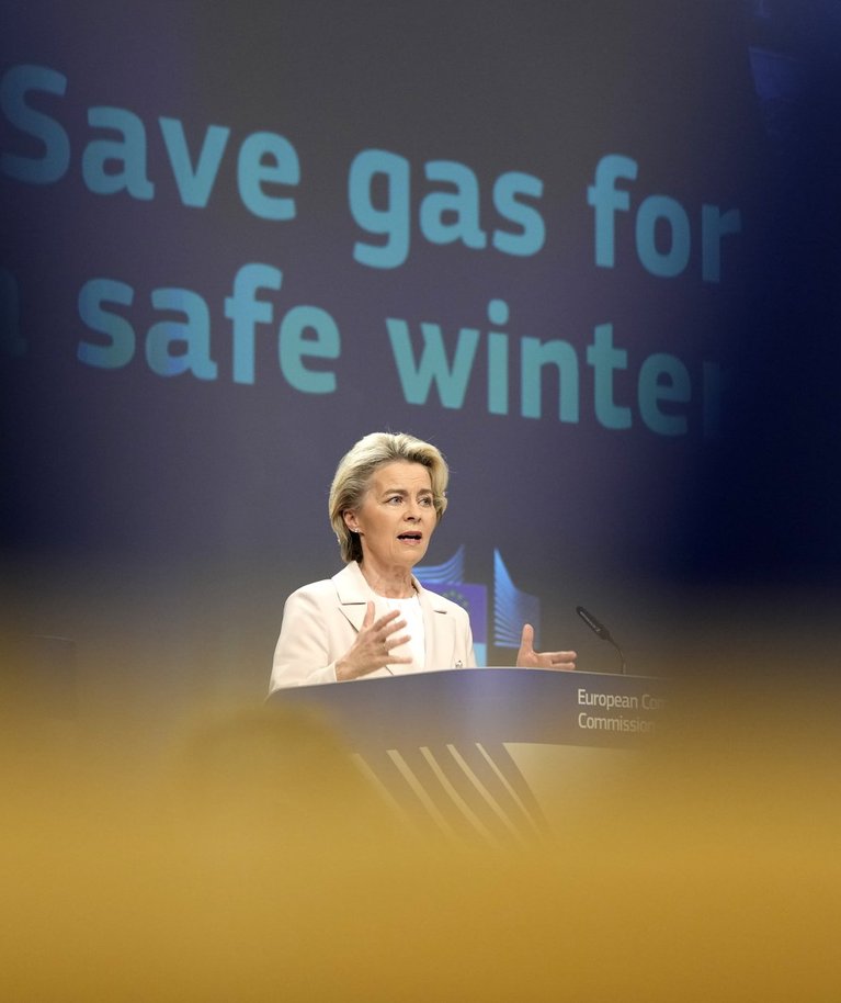 Euroopa Komisjoni president Ursula von der Leyen kinnitab, et gaasipuudust Euroopas sel talvel ei tule, paukugu pakane kuitahes kõvasti.
