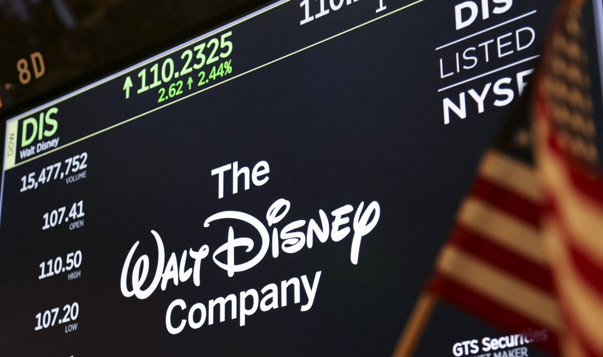 Walt Disney aktsiaga kaubeldakse New Yorgi börsil