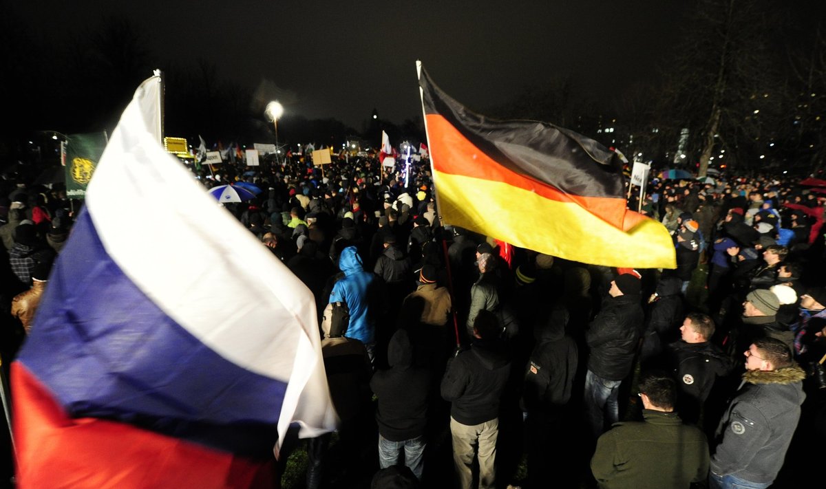 PEGIDA meeleavaldus Dresdenis