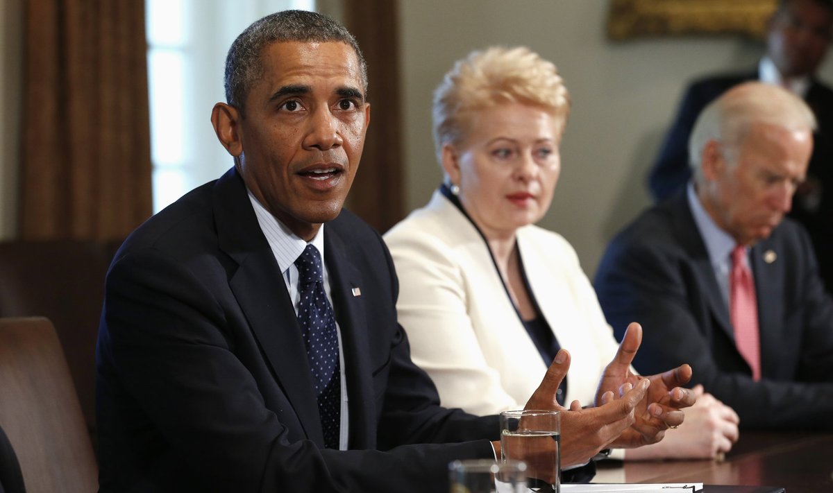 Barack Obama ja Dalia Grybauskaitė