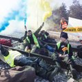 Aktivistid blokeerisid Vene kivisütt vedava rongi, mida opereerib Eesti riigifirma