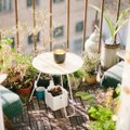 Nipid korterielanikele: kümme viisi, kuidas väikesest rõdust teha suveks ilus aed