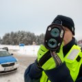 В Тартумаа водитель разогнался до 190 км/ч и оказался за решеткой