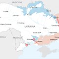 VÄRSKE KAART | 16. mail jätkub Luhanskis Vene vägede pealetung; Harkivi juures okupandid taganevad ja Ukraina saab maa-alad tagasi