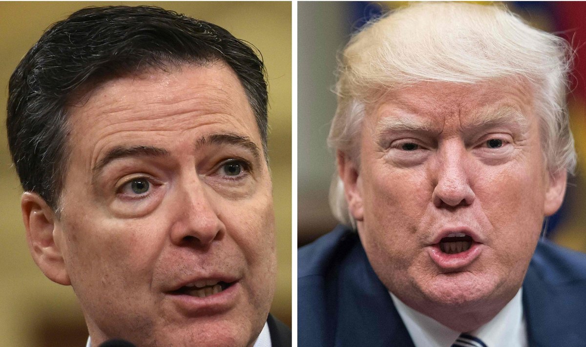 James Comey ja Donald Trump