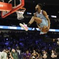 VIDEO | Skandaali põhjustanud NBA pealtpanekuvõistluse võitis Derrick Jones, lätlane osales kaugvisete jõuproovil