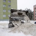 ФОТО и ВИДЕО | Управа Мустамяэ собирается штрафовать коммунальные службы на 6000 евро в день, пока снег не будет убран с улиц