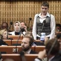 Надежда Савченко впервые выступила на заседании ПАСЕ в Страсбурге