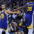 VIDEO | Stephen Curry tõusis Warriorsi kõigi aegade kolmandaks korvikütiks