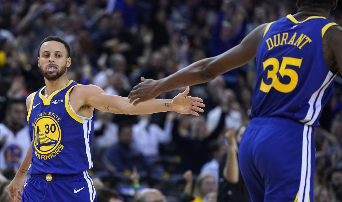 Stephen Curry ja Kevin Durant