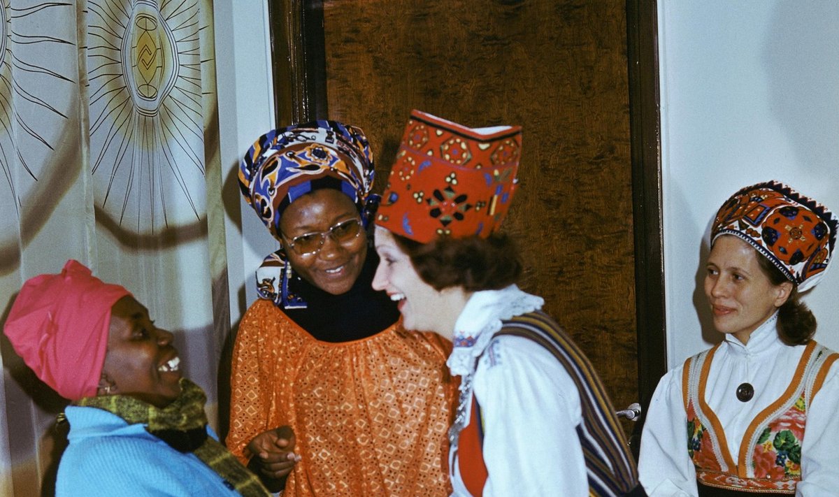Tansaania ja Eesti naiste kohtumine aastal 1977.